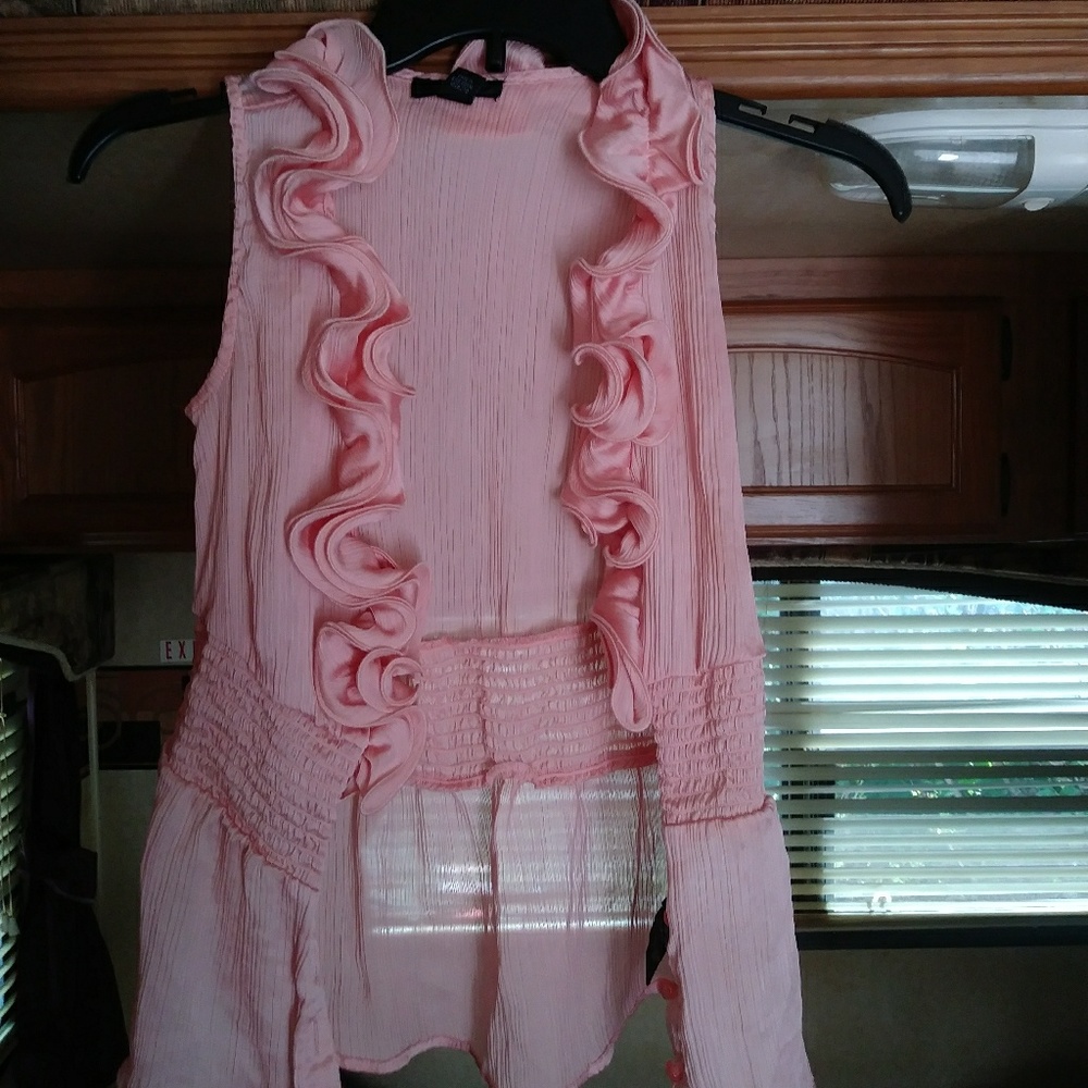Sheer vest